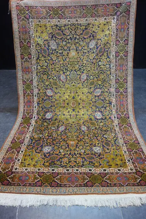 Gohm mit seide - Vloerkleed - 228 cm - 135 cm