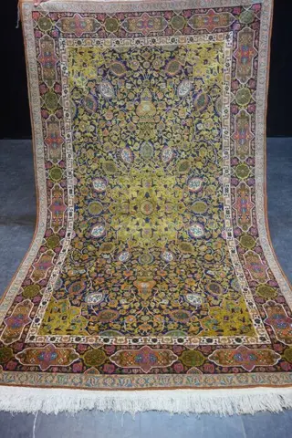 Gohm mit seide - Vloerkleed - 228 cm - 135 cm