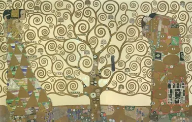 Gustav Klimt (after) - El Arbol de la Vida - Panorámico