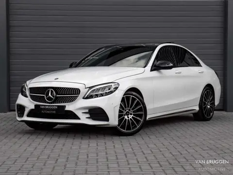 Mercedes-Benz C-klasse 300 AMG Premium Plus Pano Burmester Memory Luchtvering