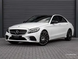 Mercedes-Benz C-klasse 300 AMG Premium Plus Pano Burmester Memory Luchtvering