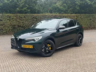 Alfa Romeo Stelvio Veloce TI Q4 Verde Visconti Luxe uitgerust Carbon 280PK
