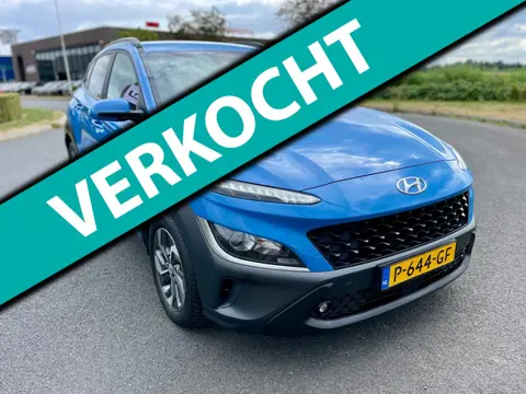 Hyundai Kona 1.6 GDI HEV Fashion, Aut, Trekhaak, Cam, Cruise/Climate control, Head-up dsp, 2e eig af