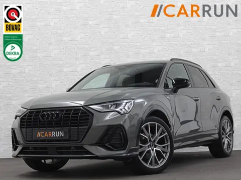Audi Q3 35 TFSI S-Line | ACC | Trekhaak | Leder | Sportstoelen | Matrix-LED | Standkachel | Sfeerver