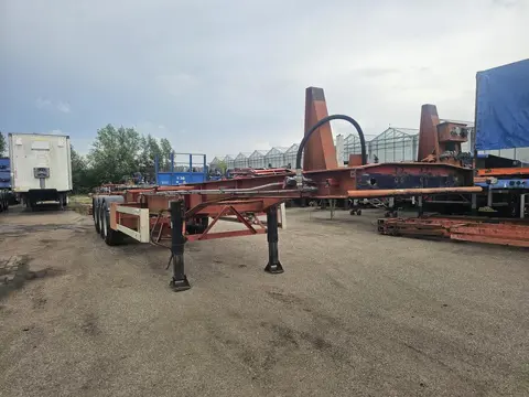 LAG O 3-39/ 40 foot tipper chassis/ steel/ saf drum./ no tipper cilinder / electric tipper.
