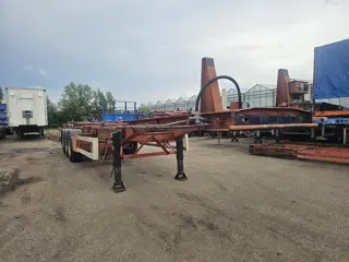 LAG O 3-39/ 40 foot tipper chassis/ steel/ saf drum./ no tipper cilinder / electric tipper.