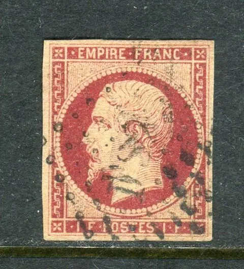 Frankrijk 1853 - Superbe & Zeldzaam N° 18