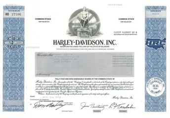 Documentatie - Harley Davidson