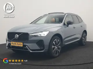 Volvo XC60 T6 AWD Plus Dark LONG RANGE PHEV 350pk Dealer O.H. | Trekhaak Af Fabriek | Panodak | Adap