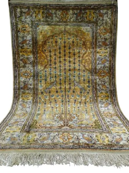 Kayserie Lebensbaum Seide - Tapijt - 135 cm - 90 cm