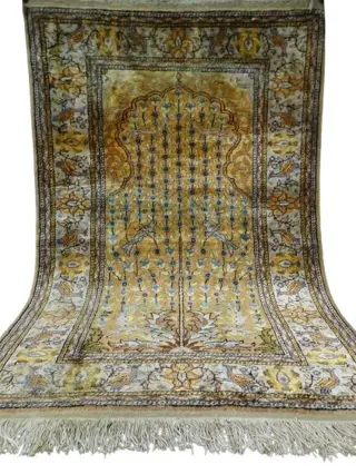 Kayserie Lebensbaum Seide - Tapijt - 135 cm - 90 cm