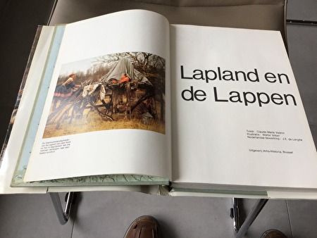 BOEK,PRACHTIGE BOEK VAN LAPLAND EN DE LAPPEN TOP