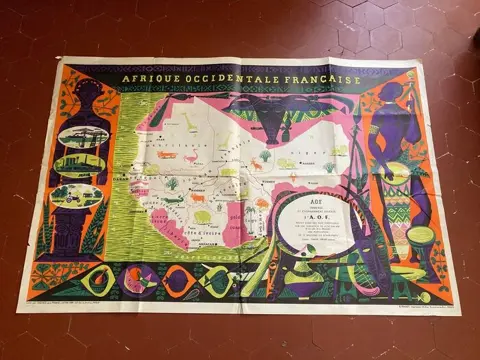 Alain Cornic - Afrique occidental française - 1955