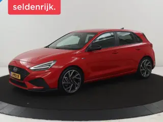 Hyundai i30 1.5 T-GDi MHEV N Line | Leder/alcantara | Memory | Adaptive cruise | Dodehoek detectie |
