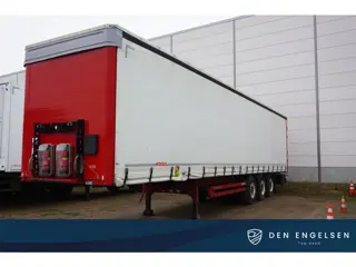 Kögel SN 24 Tautliner Schuifzeiloplegger Liftas Schuifdak SAF