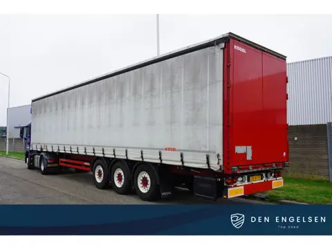 Kögel SN 24 Tautliner Schuifzeiloplegger Liftas Schuifdak SAF