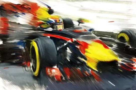 Red Bull - Formule 1 - Max Verstappen - 2023 - Canvas