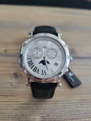 Optima - Swiss made diamond chronograph - OSC356-SL-D-1 - Unisex - 2011-heden