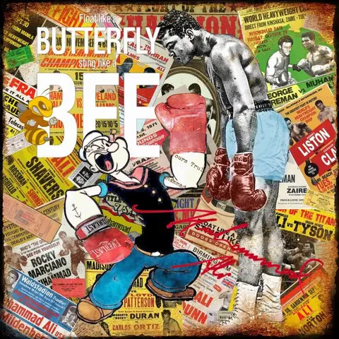 Boksen - Muhammad Ali - Kunstwerk