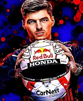 Formule 1 - Max Verstappen - 2022 - Kunstwerk