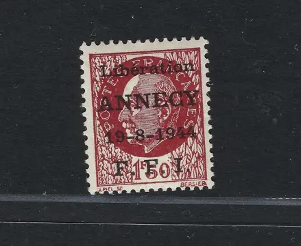 Frankrijk - Mint** Liberation of Annecy stamp 1fr red n°1