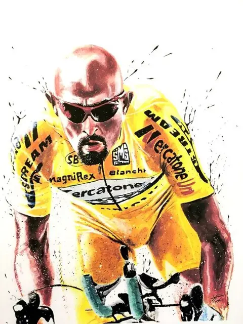 Wielrennen - Marco Pantani - Kunstwerk