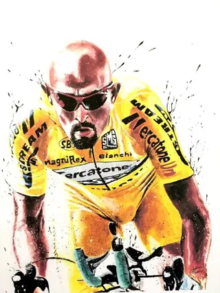 Wielrennen - Marco Pantani - Kunstwerk