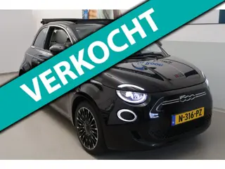 Fiat 500 C La Prima 42kWh 118Pk #12Mnd. Garantie# Fantastisch!!!