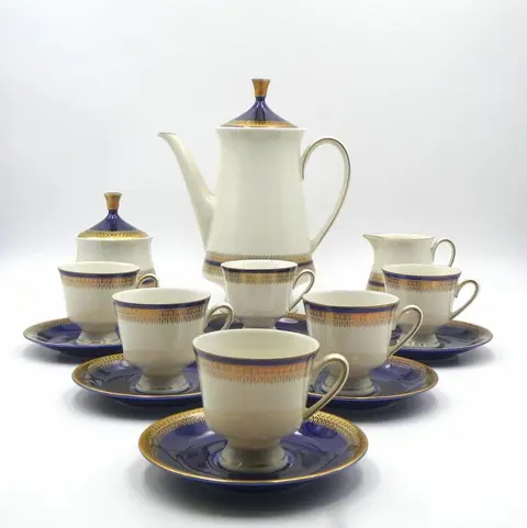 Johann Seltmann Vohenstrauss - Bavaria - Theeservies voor 6