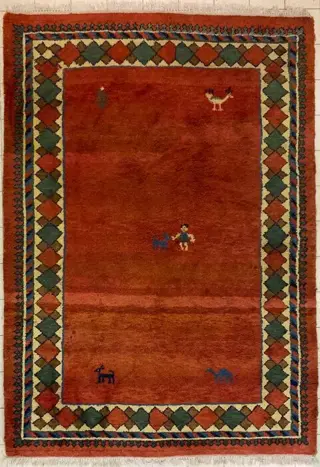 Gabbeh - Tapijt - 248 cm - 177 cm