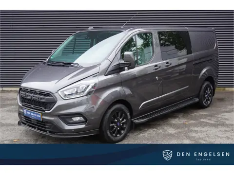 Ford Transit Custom 300 170pk Automaat L2H1 Limited Dubbele cabine Raptor 5 persoons Leder Trekhaak 
