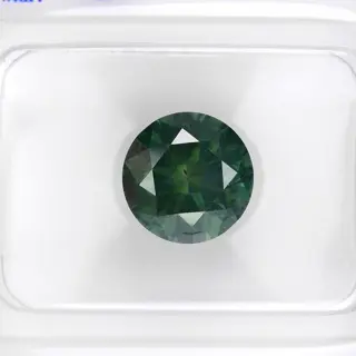 Diamanten - 2.01 ct - Briljant, Rond - I1 - Fancy Deep