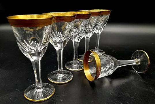 Moser (Attr.) - sterke drank glazen (6) - Kristal