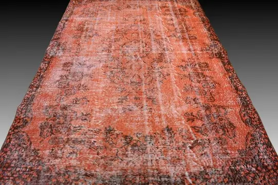 Orange vintage - Vloerkleed - 272 cm - 177 cm