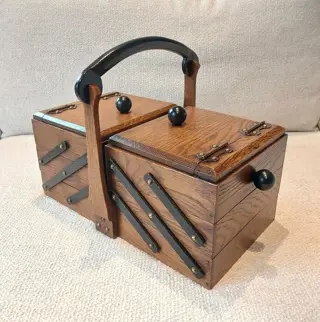 Sewing Box - Lovely and Portable, Art Deco