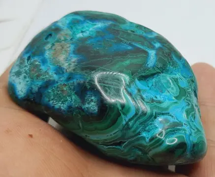 Prachtig Malachiet &amp; Chrysocolla Vrije vorm - 158 g