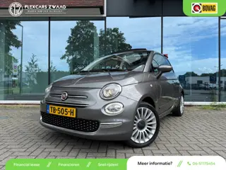 Fiat 500 C 0.9 TwinAir Turbo Lounge - Automaat - Panodak - Navi - Climate - Org.NL