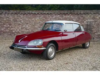 Citroën Ds21 Desirable DS21 Injection Automatique, Thoroughly restored in the late 1980s, Deep red w