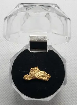 Goud natuurlijk goudklompje Australië - 2.05 g - (1)