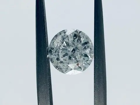 1 pcs Diamant - 1.14 ct - Briljant, Rond - G - P2
