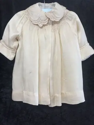 Prachtig antiek manteltje - geschikt voor grote antieke pop