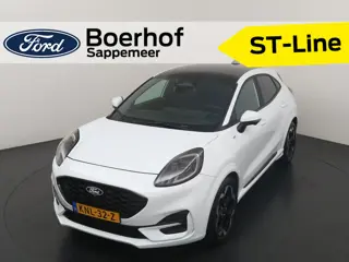Ford Puma EcoBoost 125 pk Hybrid ST-Line | Trekhaak | Winter Pack | Adapt. Cruise | Pano | Full LED 