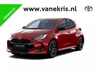 Toyota Yaris 1.5 Hybrid 130 GR SPORT, Plus Pack, Nieuw en snel leverbaar (oktober 2026) met €2.000 i