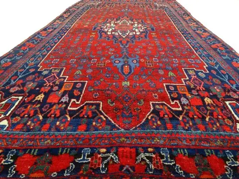 Rozen Bidjar - Gereinigd Vloerkleed - 270 cm - 130 cm