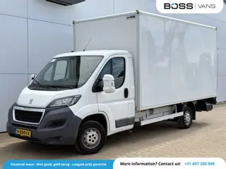 Peugeot Boxer 2.0 130PK Bakwagen Laadklep Navigatie Camera Airco Zijdeur Meubelbak Koffer