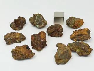 X 10 Veel METEORIETEN SERICHO!!! (Kenia, 2016) PALLASIET.