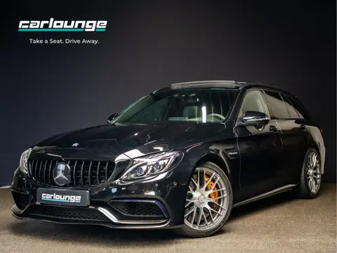 Mercedes-Benz C-Klasse AMG 63 S 1e lak|Keramisch|360 camera|head-up|Burmester|memory|