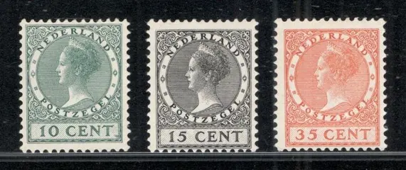 Nederland 1924 - Tentoonstellingszegels - NVPH 136/138