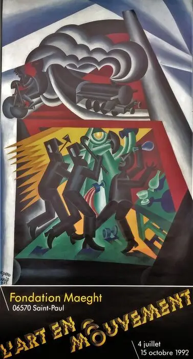 Fortunato Dépéro (naar) - L'art en Movement - 1992