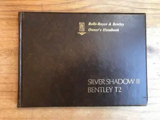 Documentatie - Silver Shadow Ii. Bentley T2 - Bentley